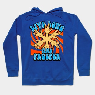 Funny Trippy Psychedelic 60's Retro Vintage Greeting Gift For Sci-fi Fans Hoodie